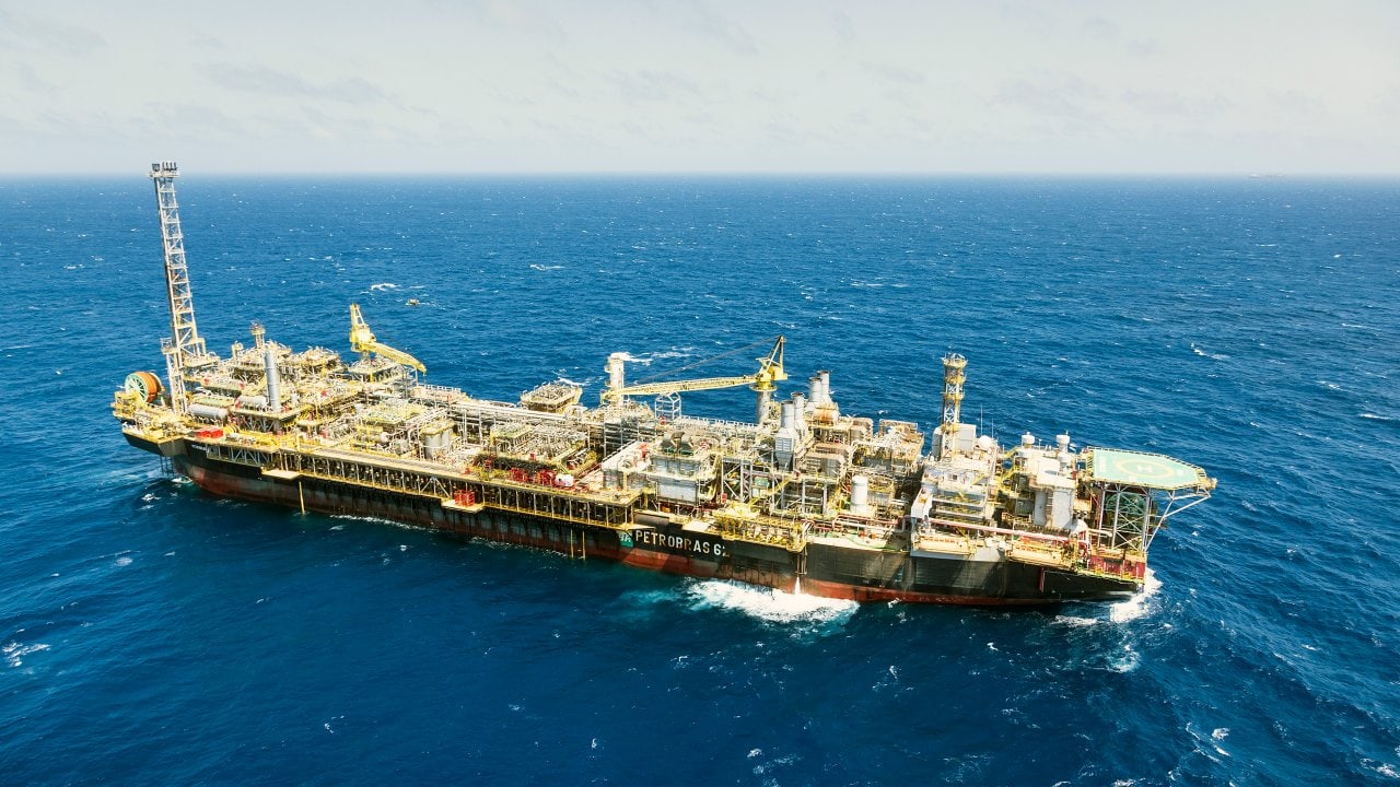 The P62 FPSO at the Roncador field - Petrobras - Equinor