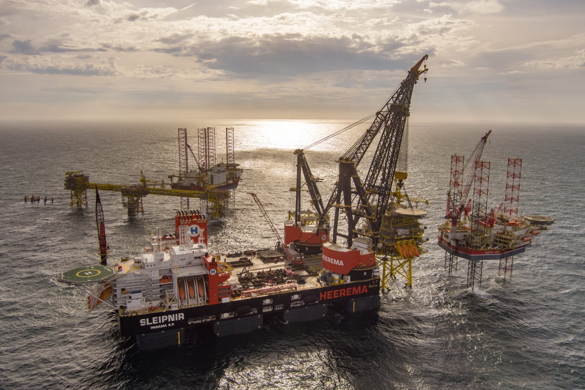 Tyra II offshore installation campaign - TotalEnergies