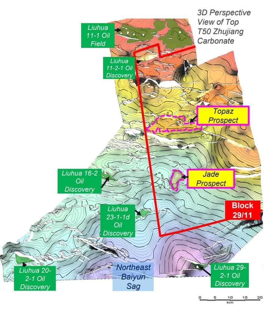 3D perspective view; Source: Empyrean Energy