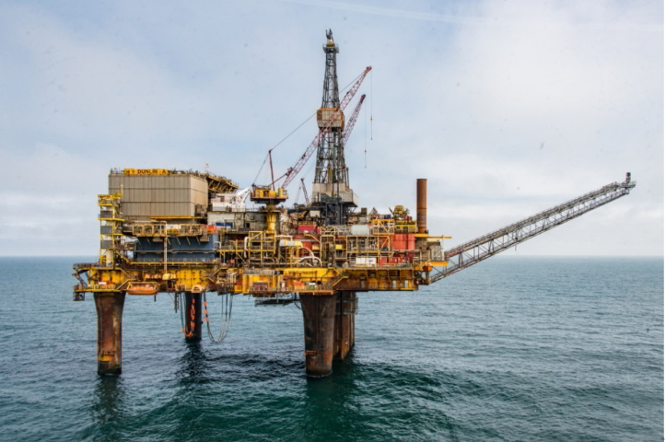 Dunlin Alpha platform; Source: Fairfield Energy