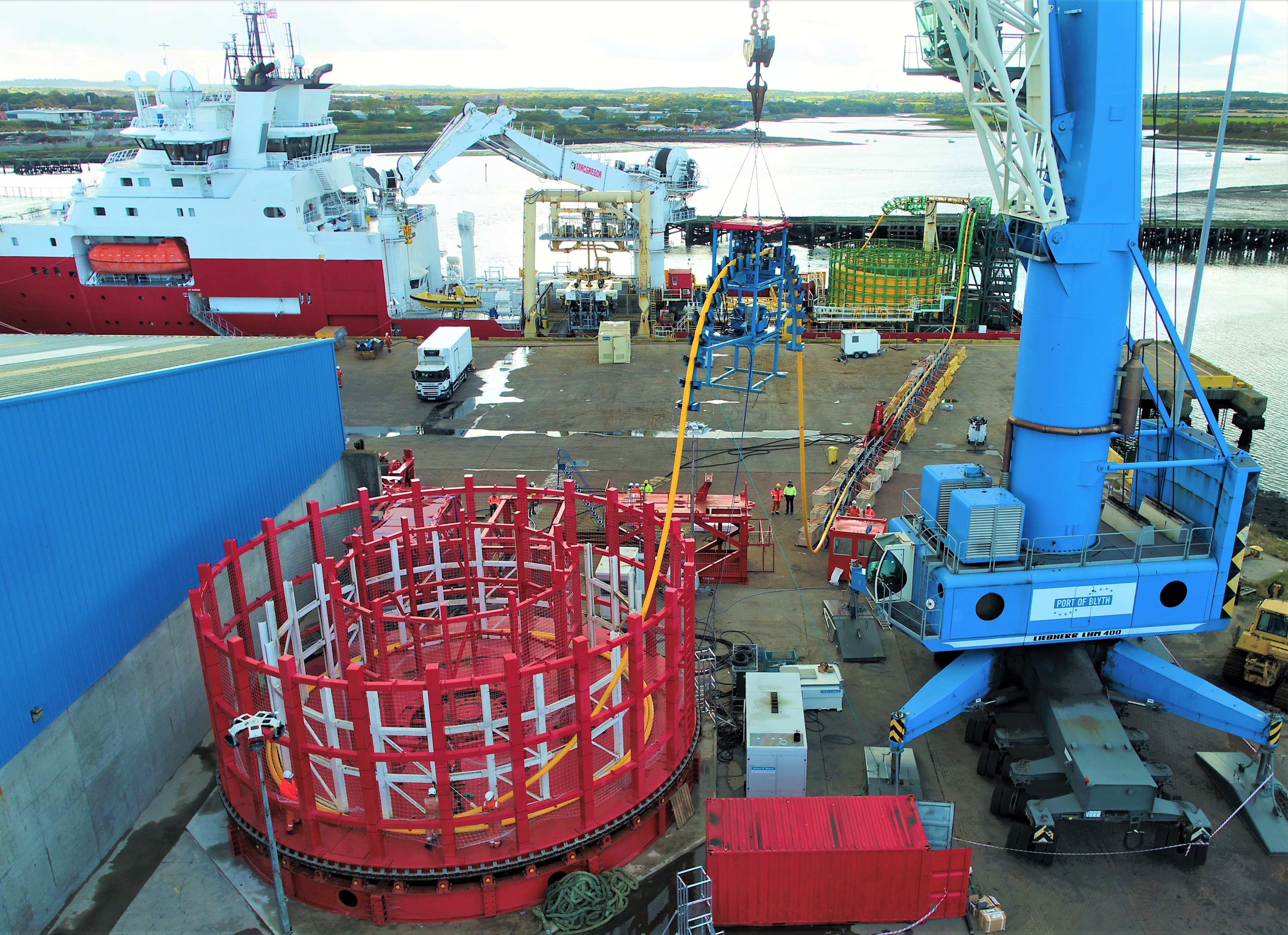 New offshore cable logistics and rental firm coming to market