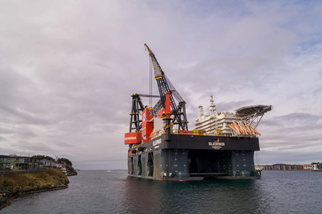 Sleipnir vessel; Source: Heerema Marine Contractors