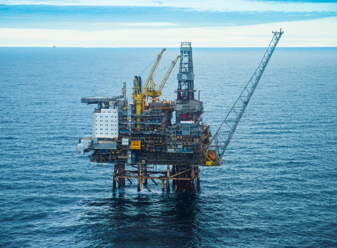 Brage field in the North Sea - Wintershall Dea