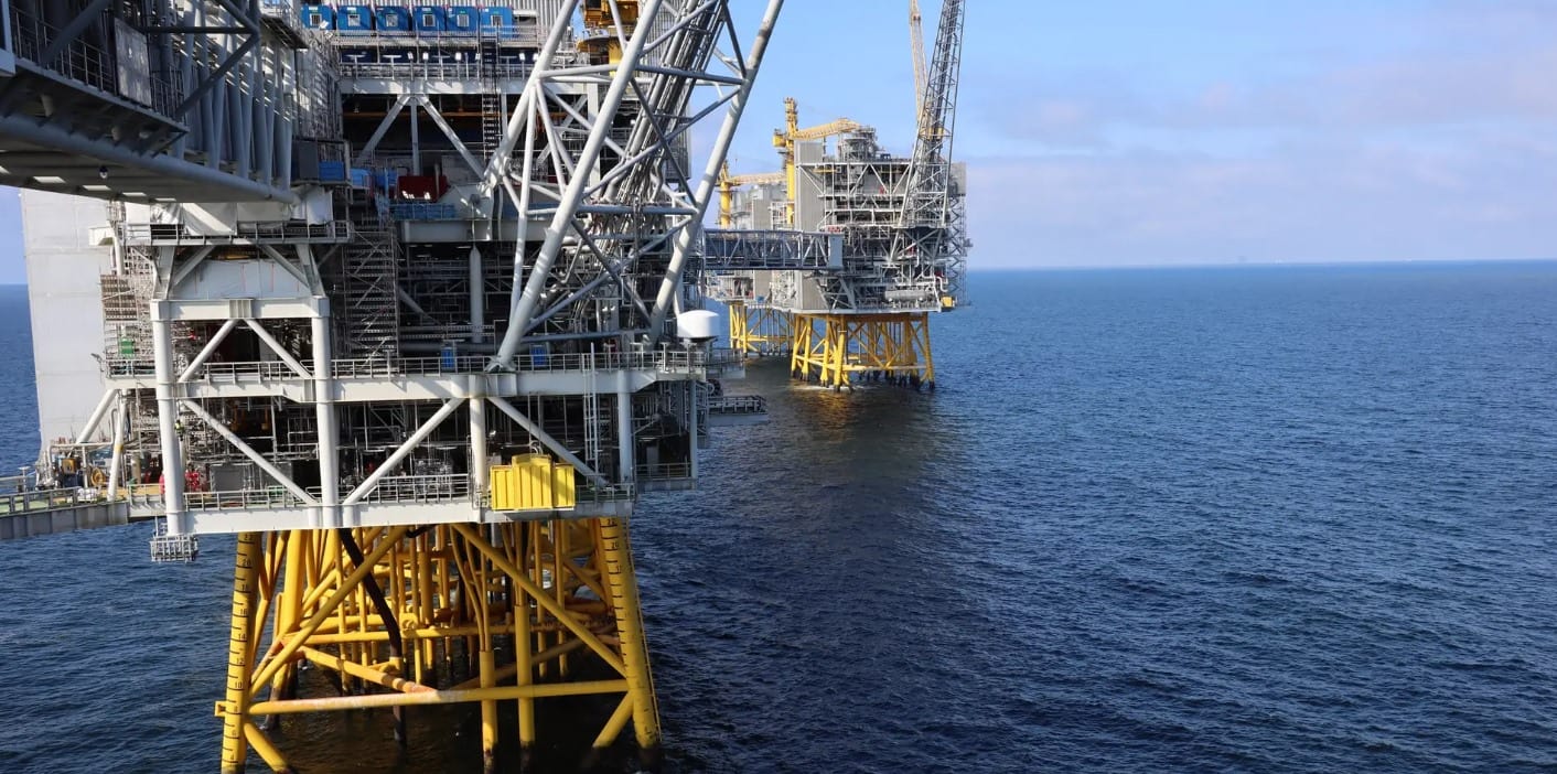 The Johan Sverdrup field centre in the North Sea - Equinor