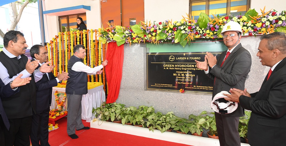 L&T commissions green hydrogen plant