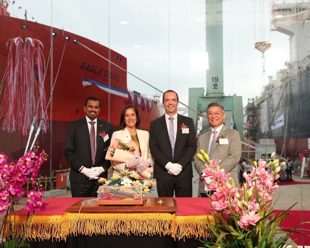 Naming ceremony for Eagle Crato held on 28 July 2022; Courtesy of AET