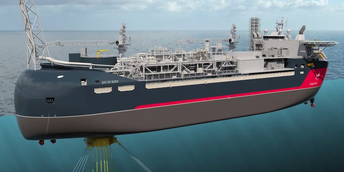 Illustration of Bay du Nord FPSO