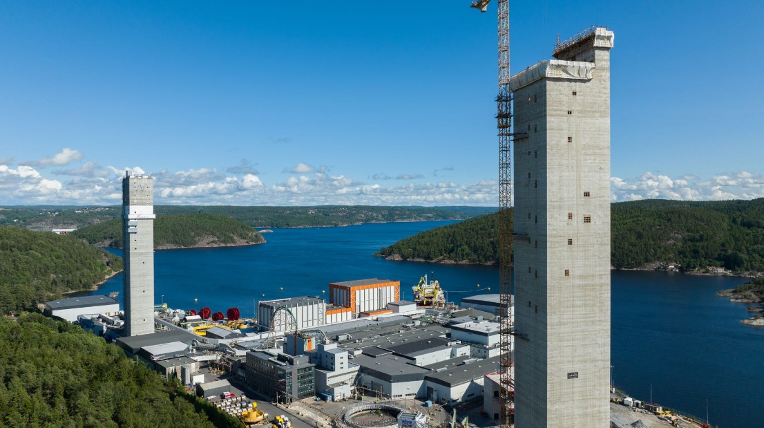 Nexans' new tower at Halden factory stands tall