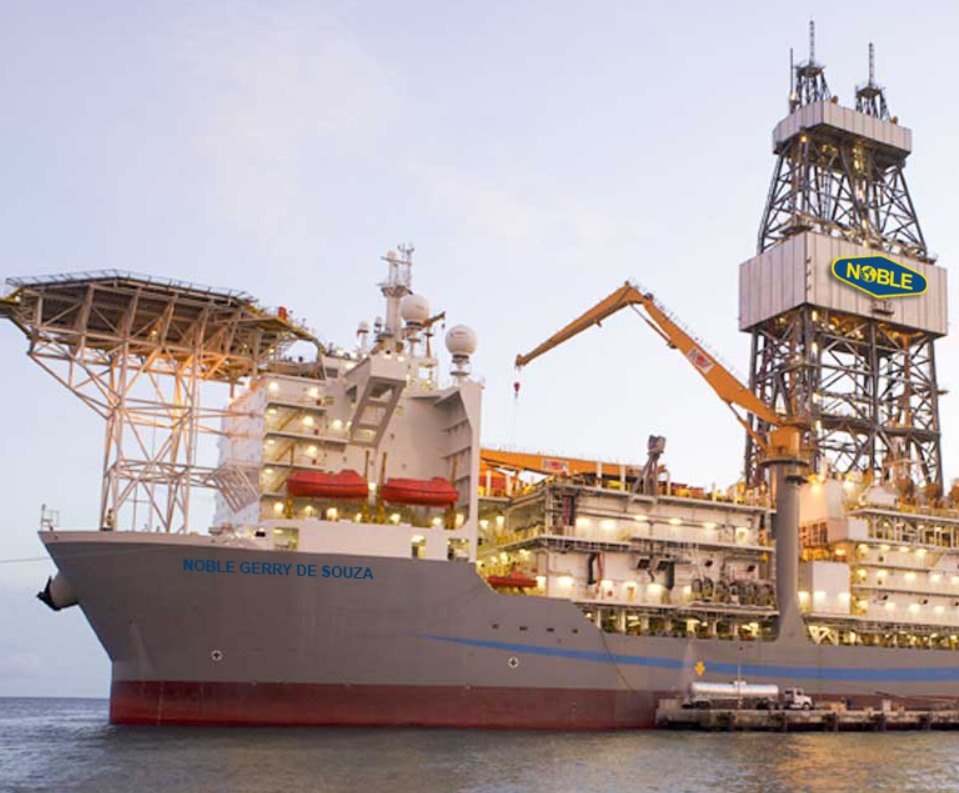 Noble Gerry de Souza drillship;