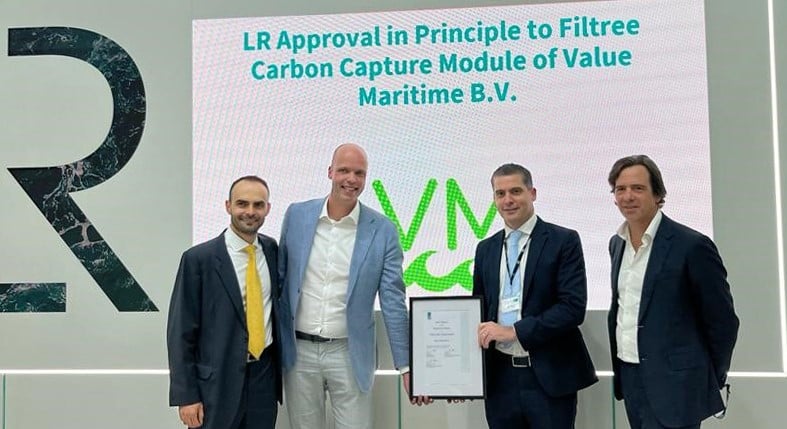 LR award Approval in Principle for Value Maritime’s Carbon Capture and Storage System