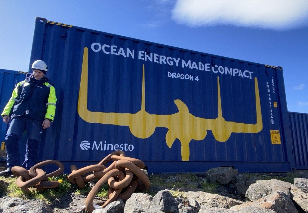 Second ‘Dragon 4’ tidal power plant arrives in Faroe Islands (Courtesy of Minesto)