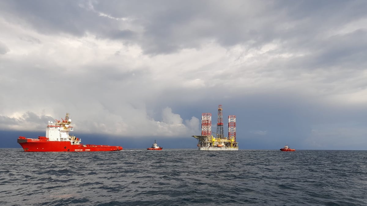 Jack-up rig kicks off Black Sea drilling campaign with first gas now slater for early November