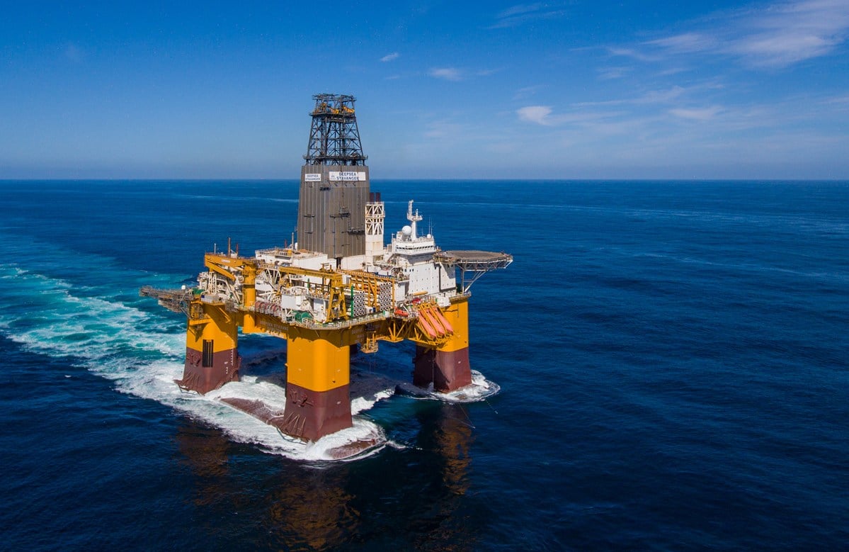 Equinor used the Deepsea Stavanger rig for this well in the Norwegian Sea