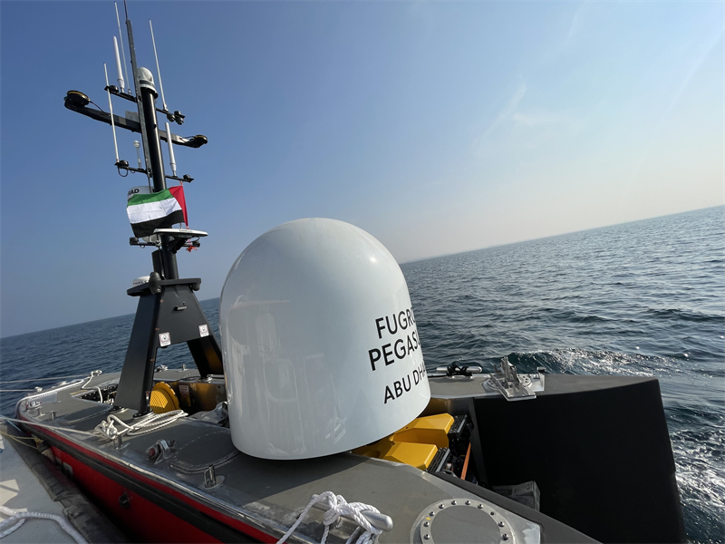 New Fugro USV hits the water in Abu Dhabi