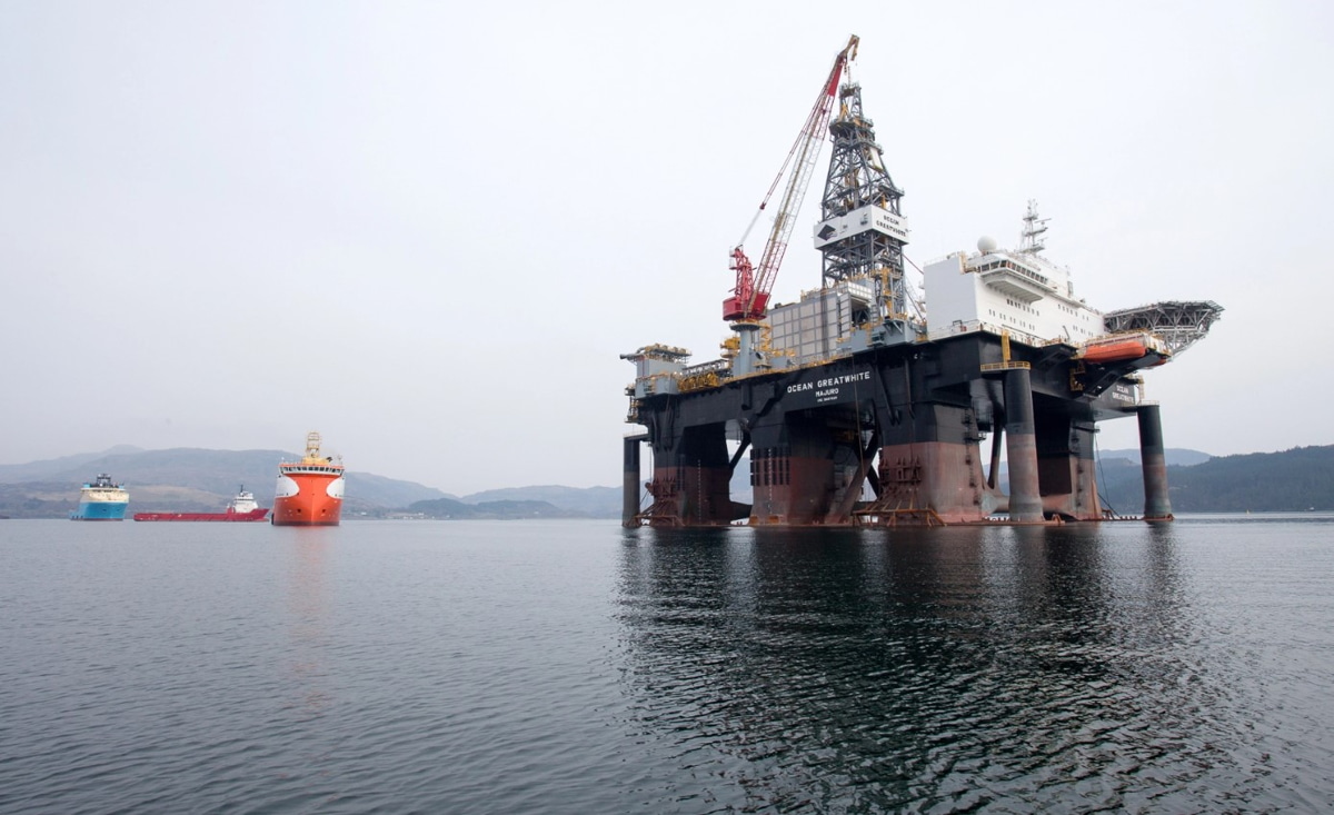 Ocean GreatWhite at Kishorn Port back in 2019