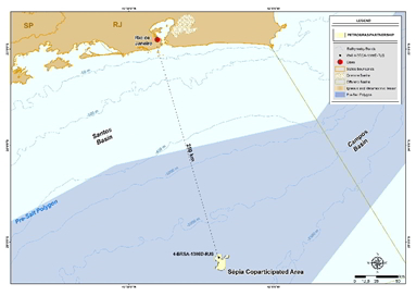 Location of the discovery; Source: Petrobras