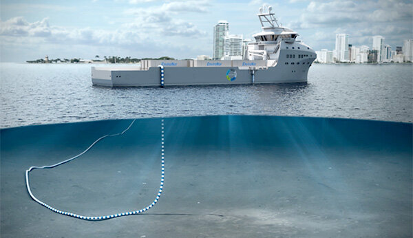 Floating Desalination Vessel