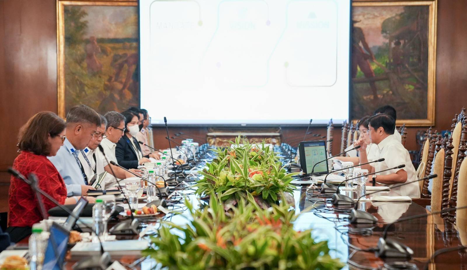 Philippines President Marcos and Department of Energy meeting on offshore wind plan