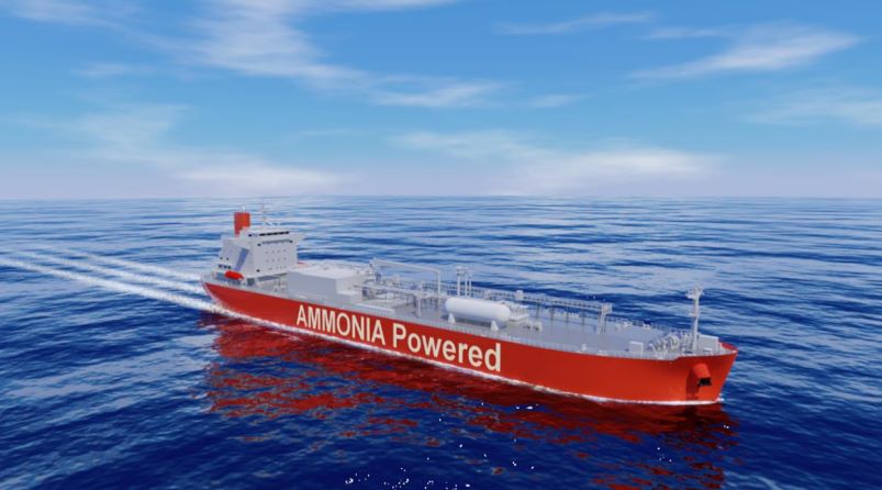 ammonia-powered