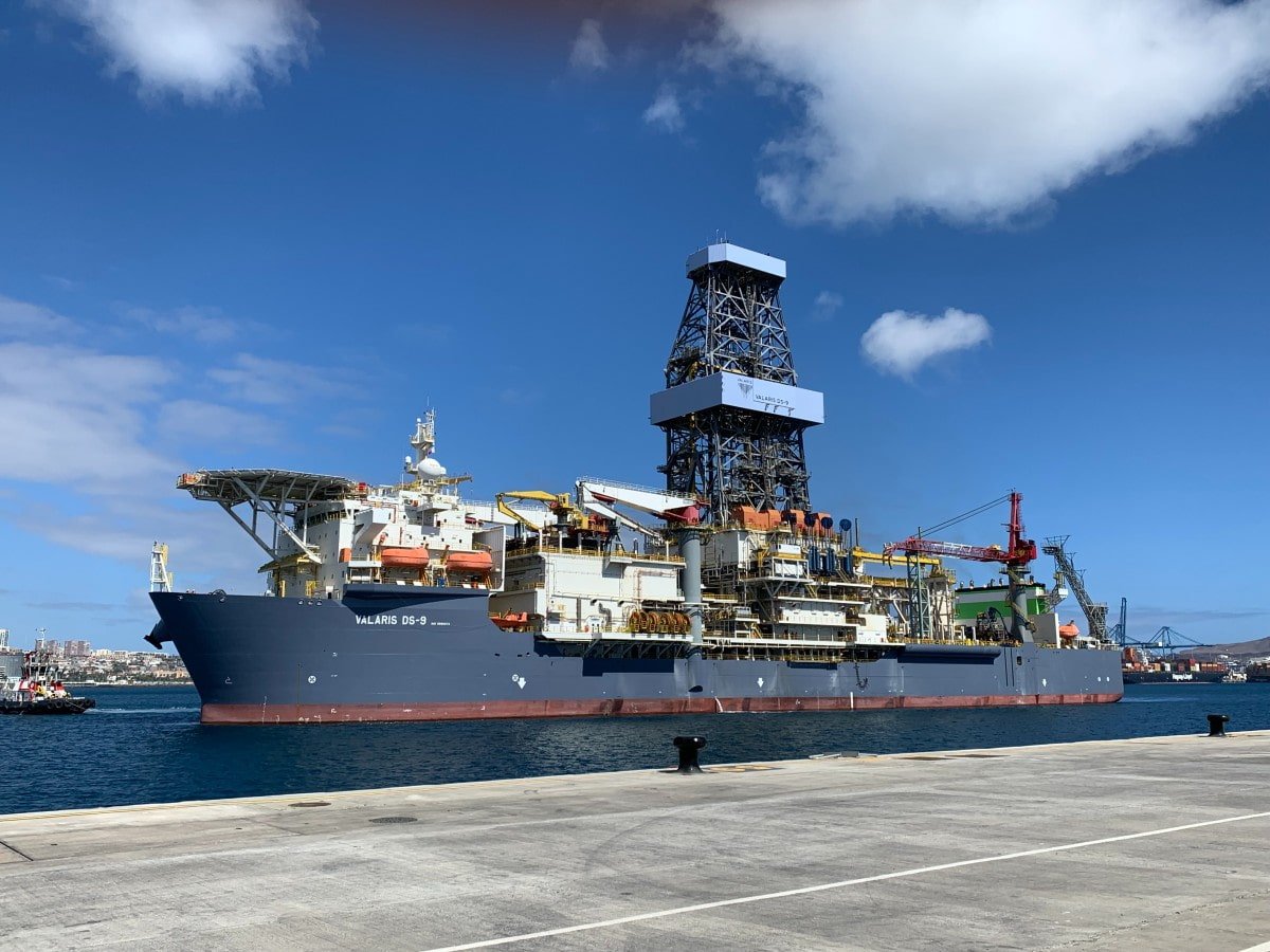 ExxonMobil used the Valaris DS-9 drillship for Angola ops