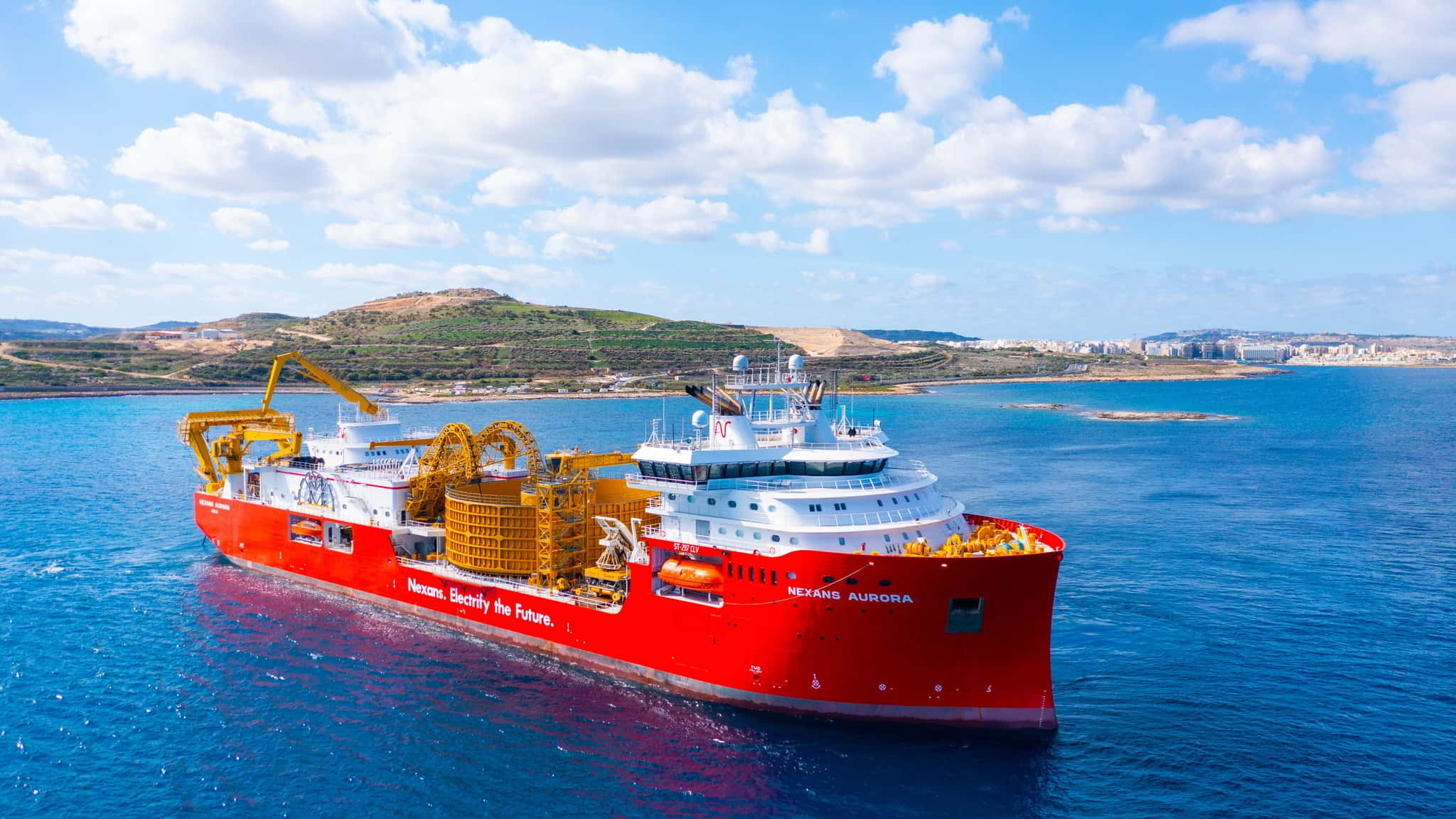 Following incident, Nexans and Enemalta patch up subsea interconnector – gallery