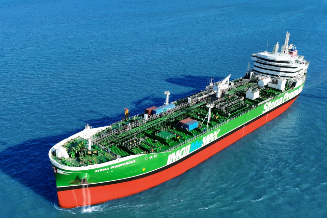 methanol-fuelled Stena Prosperous