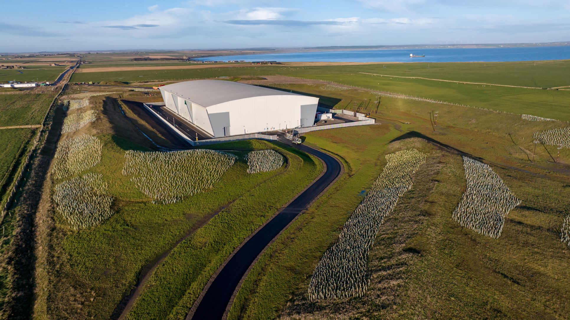 Switching station for Shetland HVDC link taking final shape