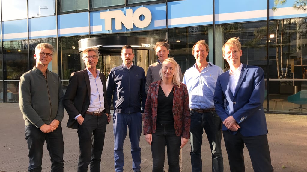The representatives of the core members of POS (Courtesy of TNO)