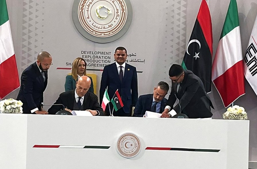 Eni inks agreement for gas development project off Libya