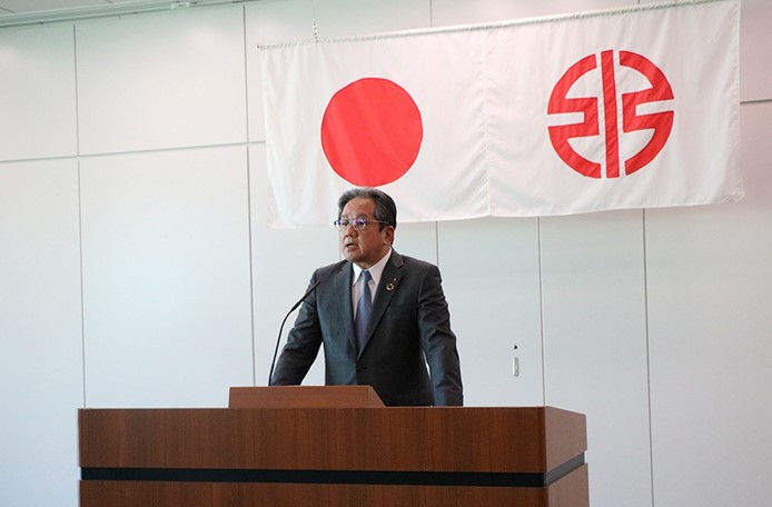 ukikazu Myochin, President & CEO at K LINE