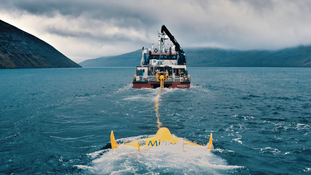 Minesto's Dragon Class tidal energy device (Courtesy of Minesto)