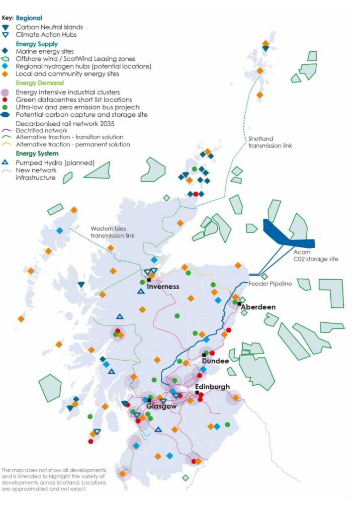 Regional and National Opportunities; Source: Scottish government