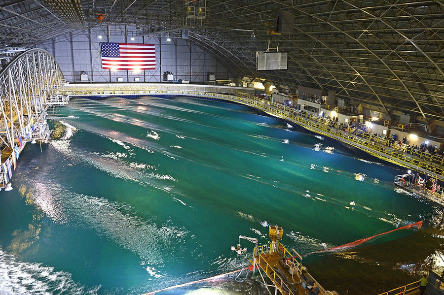 Illustration/NSWC Carderock – Maneuvering and Seakeeping Basin (MASK) – one of TEAMER network facilities (Courtesy of TEAMER)