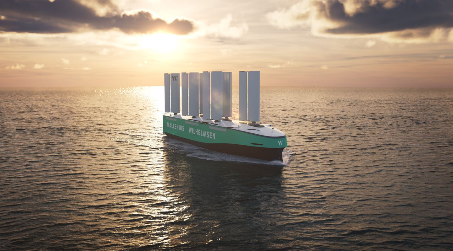 World's first wind-powered RoRo