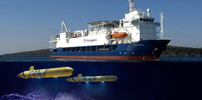 Argeo Searcher and SeaRaptor AUV duo on duty in the North Atlantic