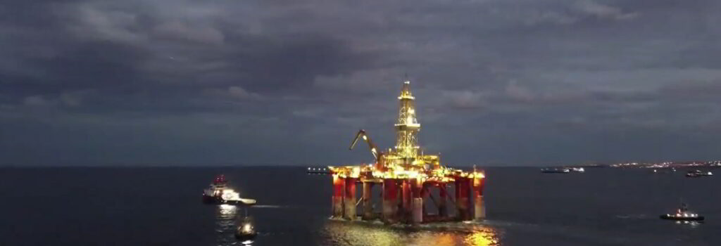Blackford Dolphin rig; Source: Dolphin Drilling (video)