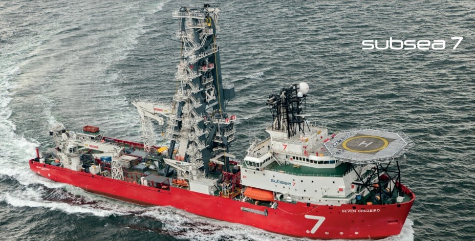 Subsea 7 pipelay support vessel stays with Petrobras