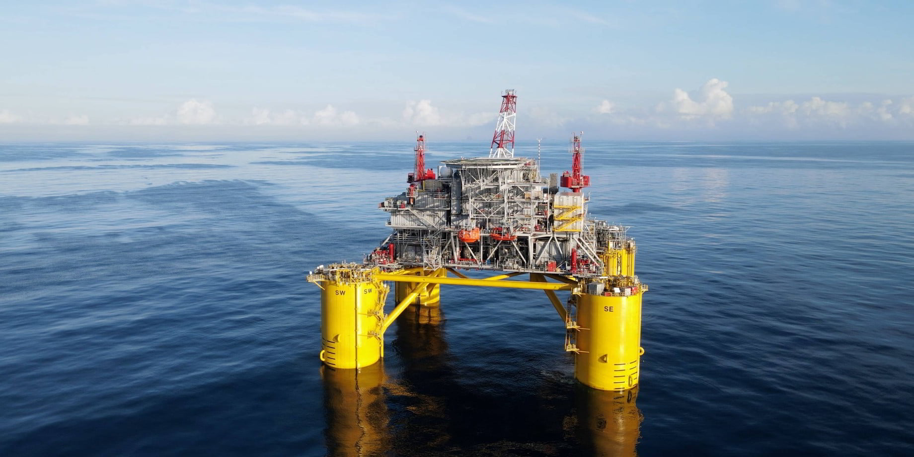 Vito platform in the U.S. Gulf of Mexico; Credit: Shell