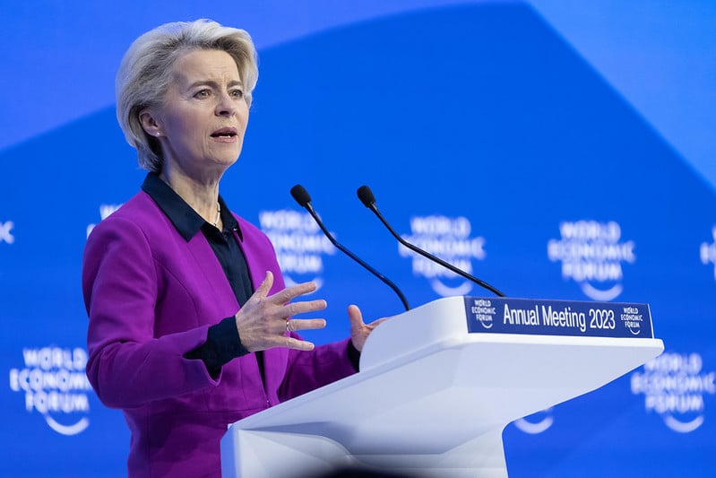 Ursula von der Leyen, President of the European Commission; Image credit: World Economic Forum