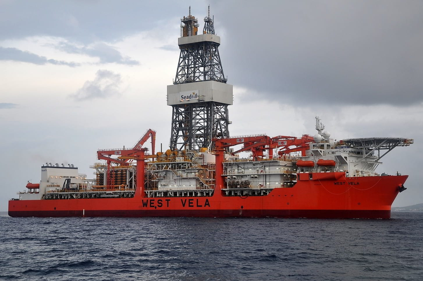 Vela drillship (former West Vela); Source: Diamond Offshore