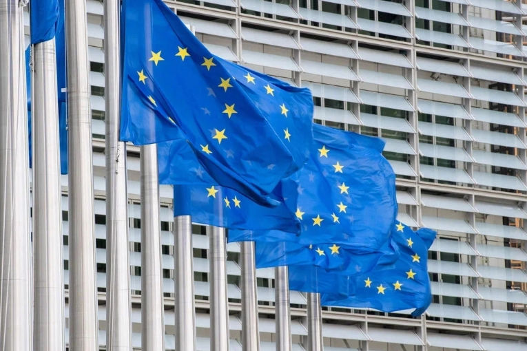 European Union flag (Courtesy of the European Commission/Photo by Mauro Bottaro)