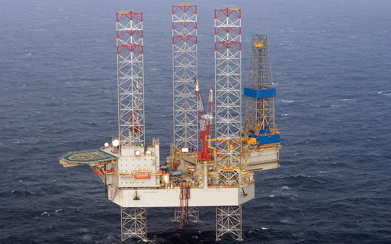 Noble Hans Deul jack-up rig; Source: Noble Corporation