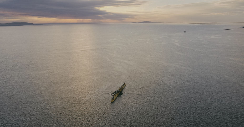 Orbital's O2 tidal energy turbine (Courtesy of Orbital Marine Power)