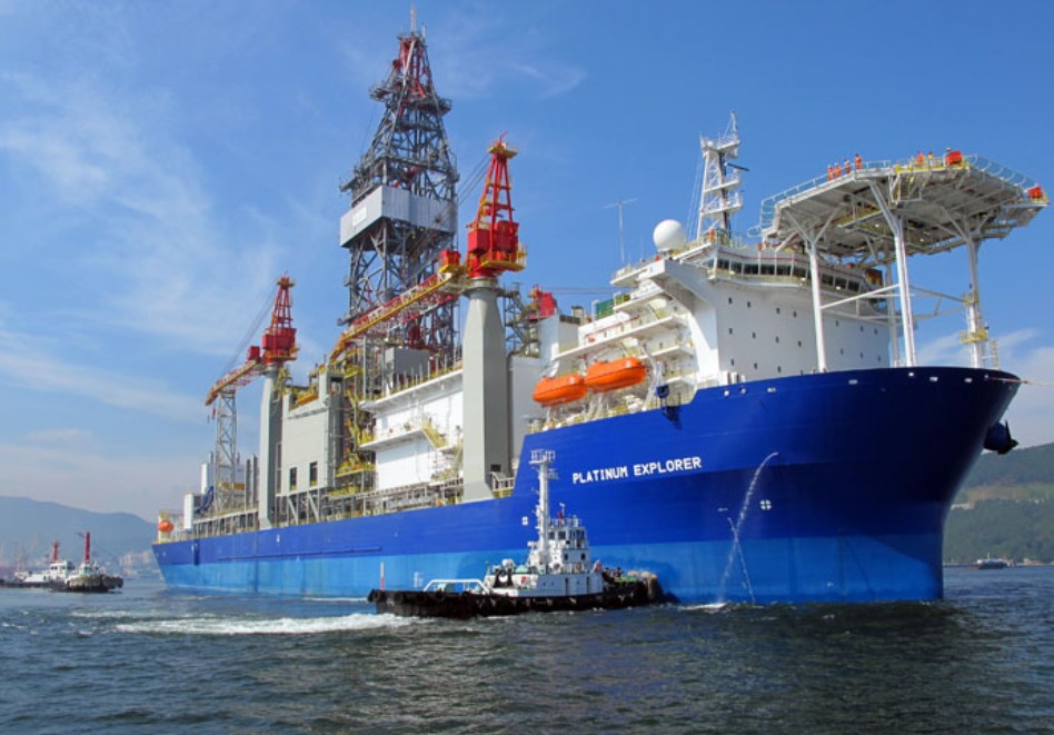 Platinum Explorer drillship; Source: Vantage Drilling