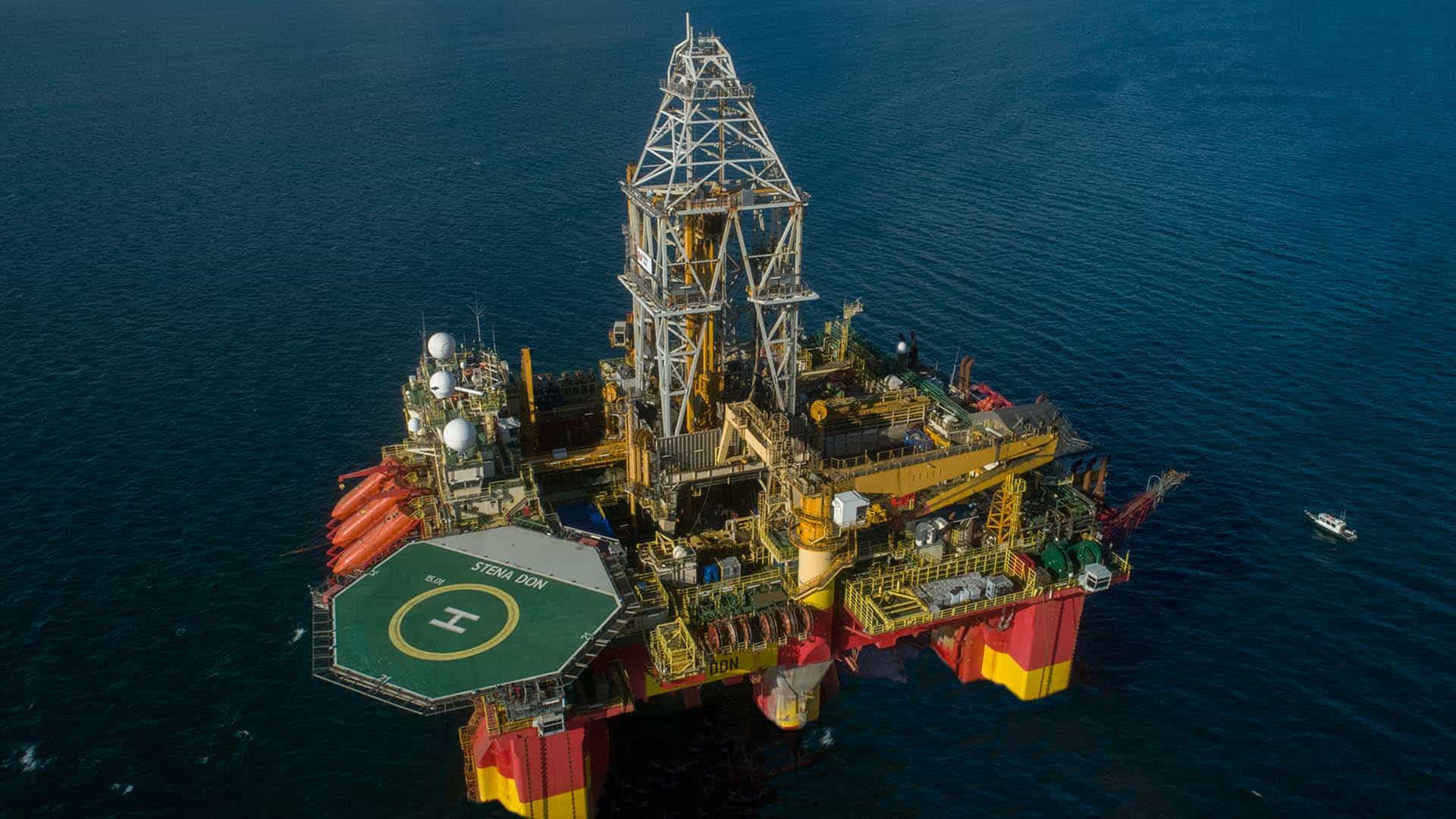 Stena Don rig was used to drill the latest well on the Anchois gas development project; Source: Stena Drilling