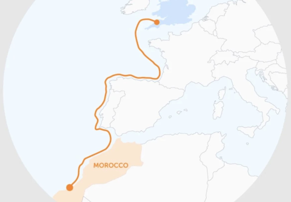 UK's government puts power link to Morocco on energy security radar