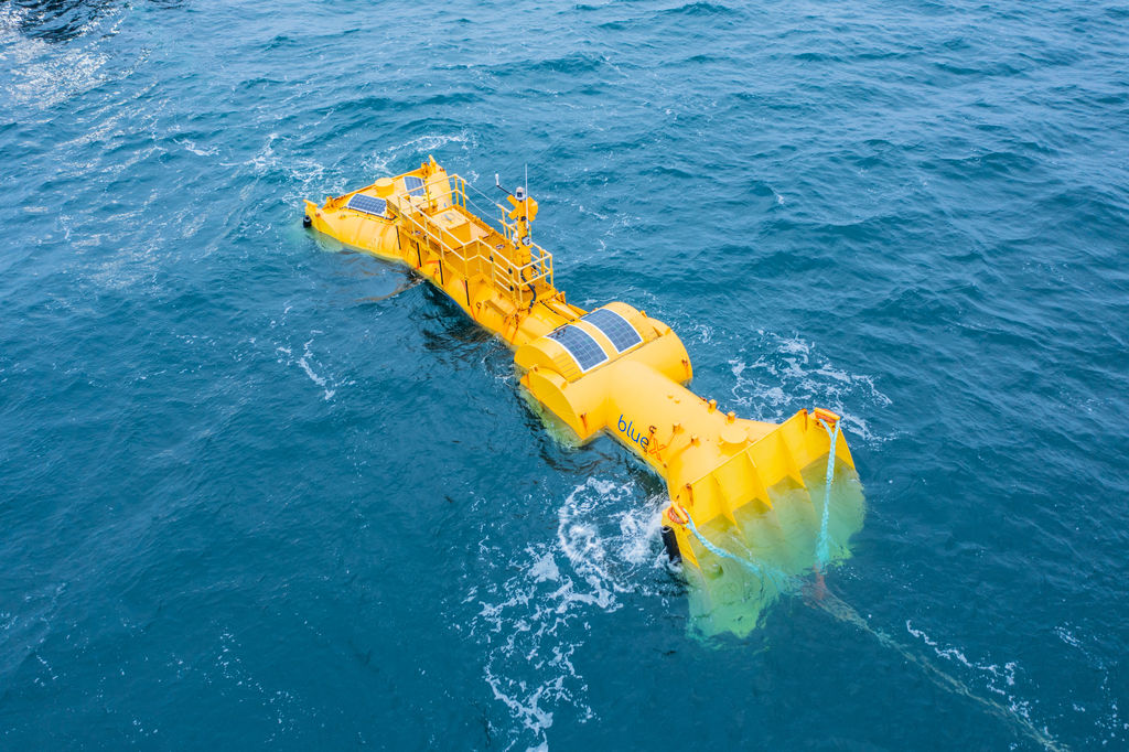 Mocean Energy’s Blue X deployment to Copinsay (Courtesy of Mocean Energy/Photo by Colin Keldie - EMEC)