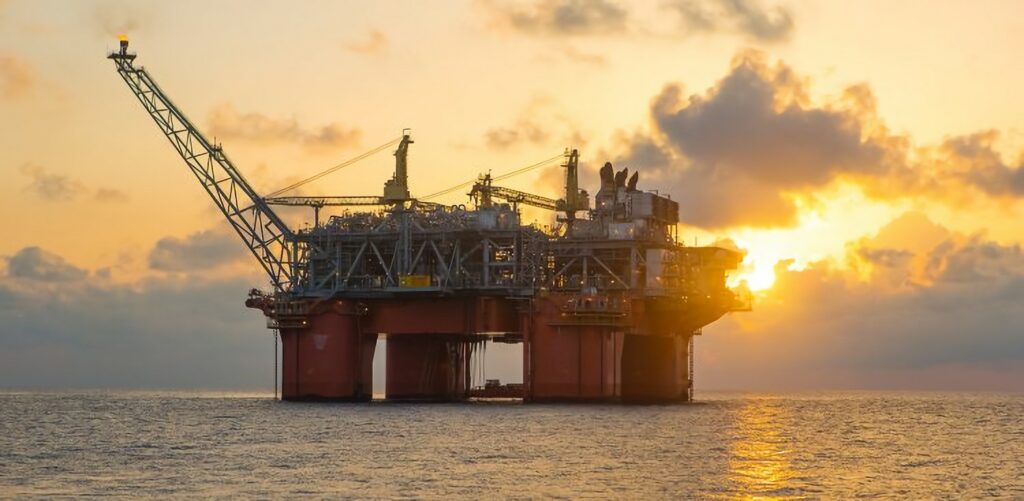 Atlantis platform in the Gulf of Mexico; Source: BP