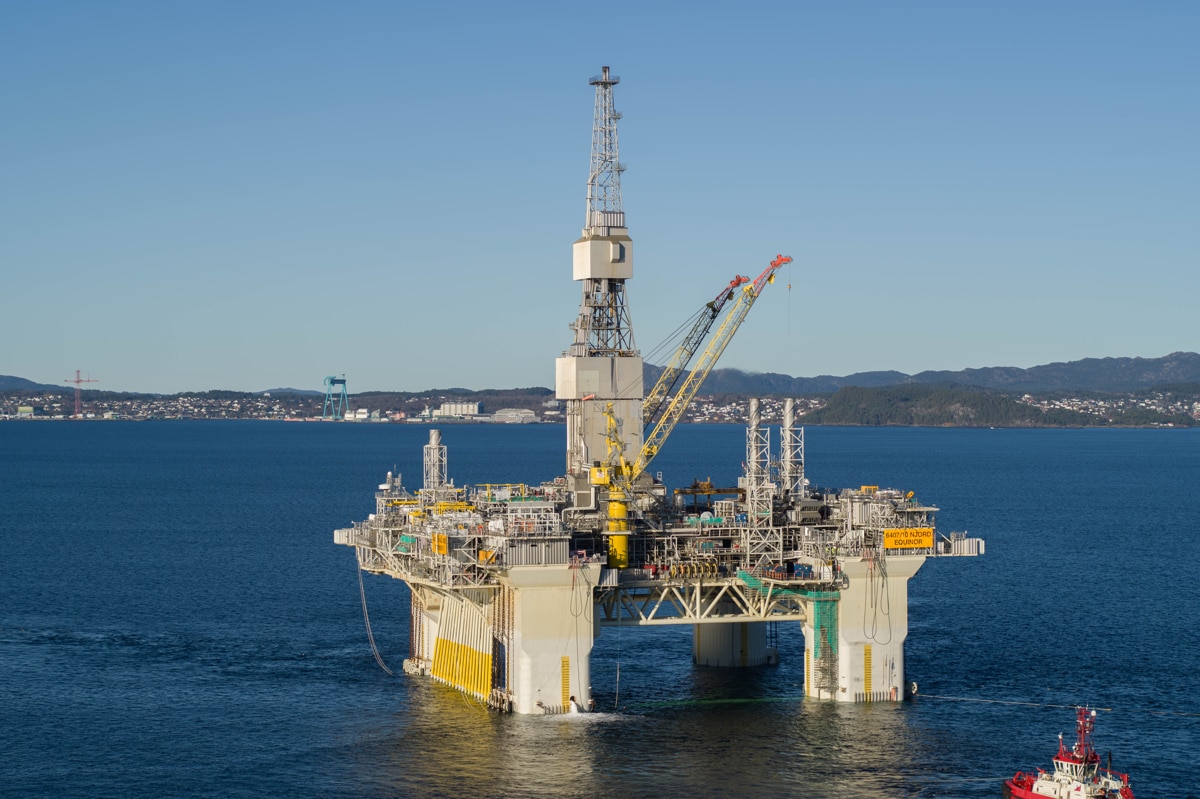 Njord A; Credit: Elisabeth Sahl & Øyvind Gravås; Copyright: Equinor