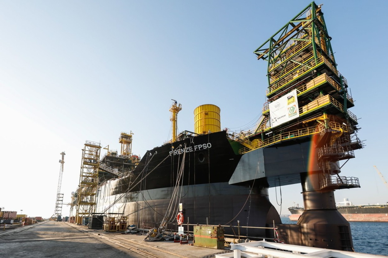 FPSO Firenze; Source: Eni